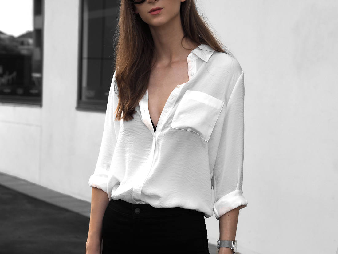 M&S COLLECTION White Long Sleeve Shirt