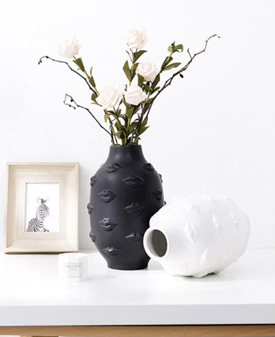 Lips Vase Minimal Home Decor
