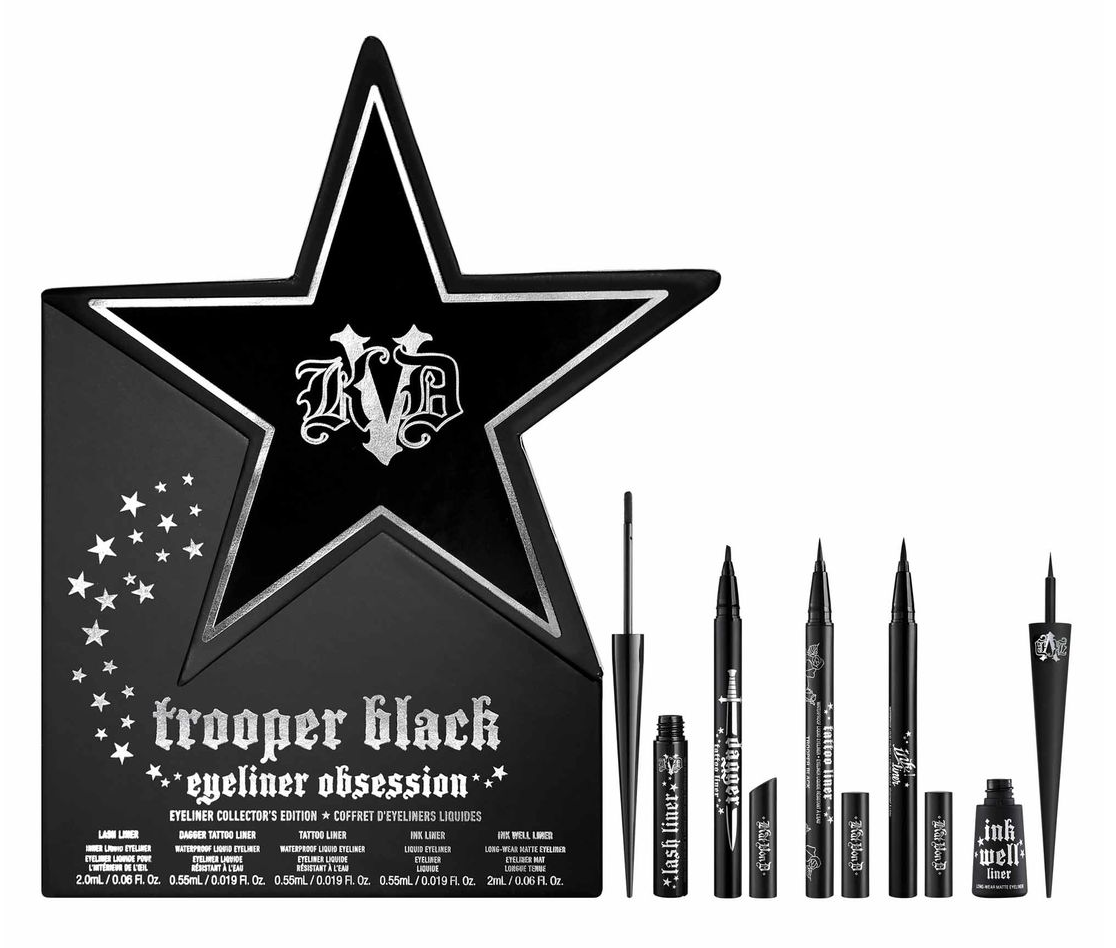 Kat Von D Trooper Black Eyeliner Obsession Kit