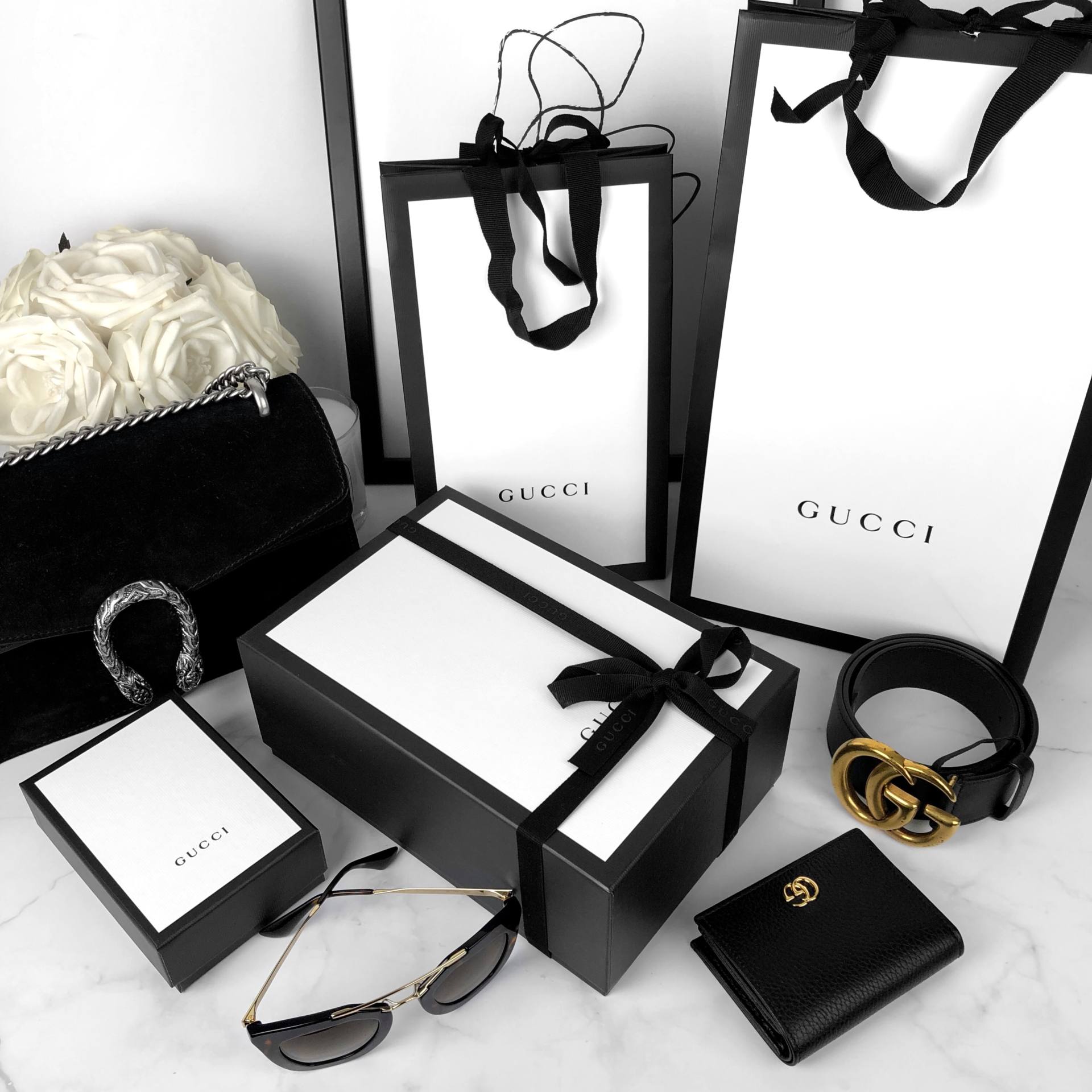 Unboxing GUCCI Bag  What's in my bag/purse???? 2020 