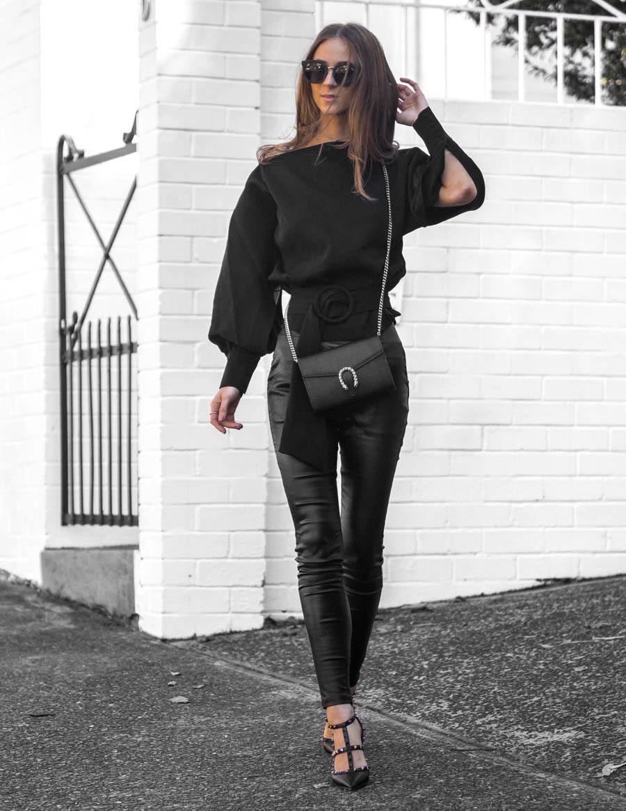 30+ All Black Outfits to Copy - FROM 