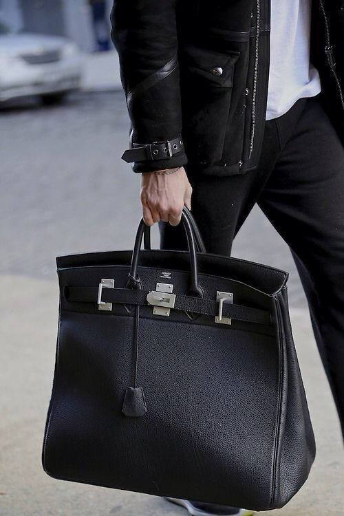 Hermes Birken Bag Black Outfit