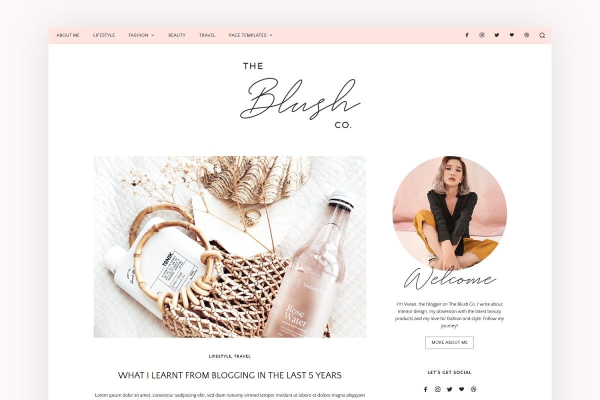 Best WordPress Themes for Beauty Blogs