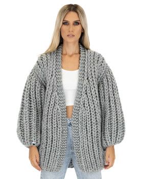  Mumshandmade Long Balloon Cardigan