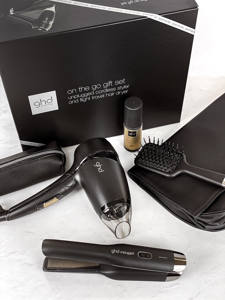 ghd On The Go Gift Set Unplugged Cordless Styler