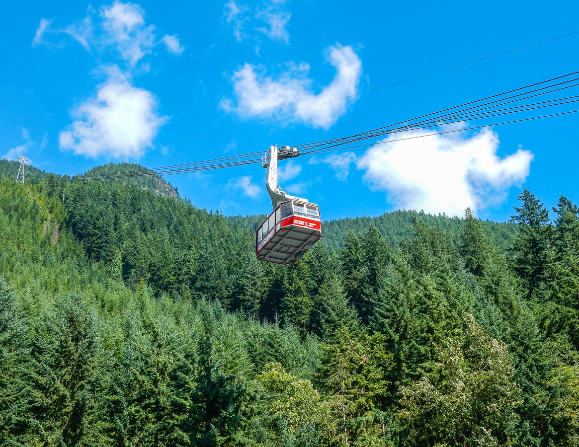 Grouse Mountain gondola Vancouver
