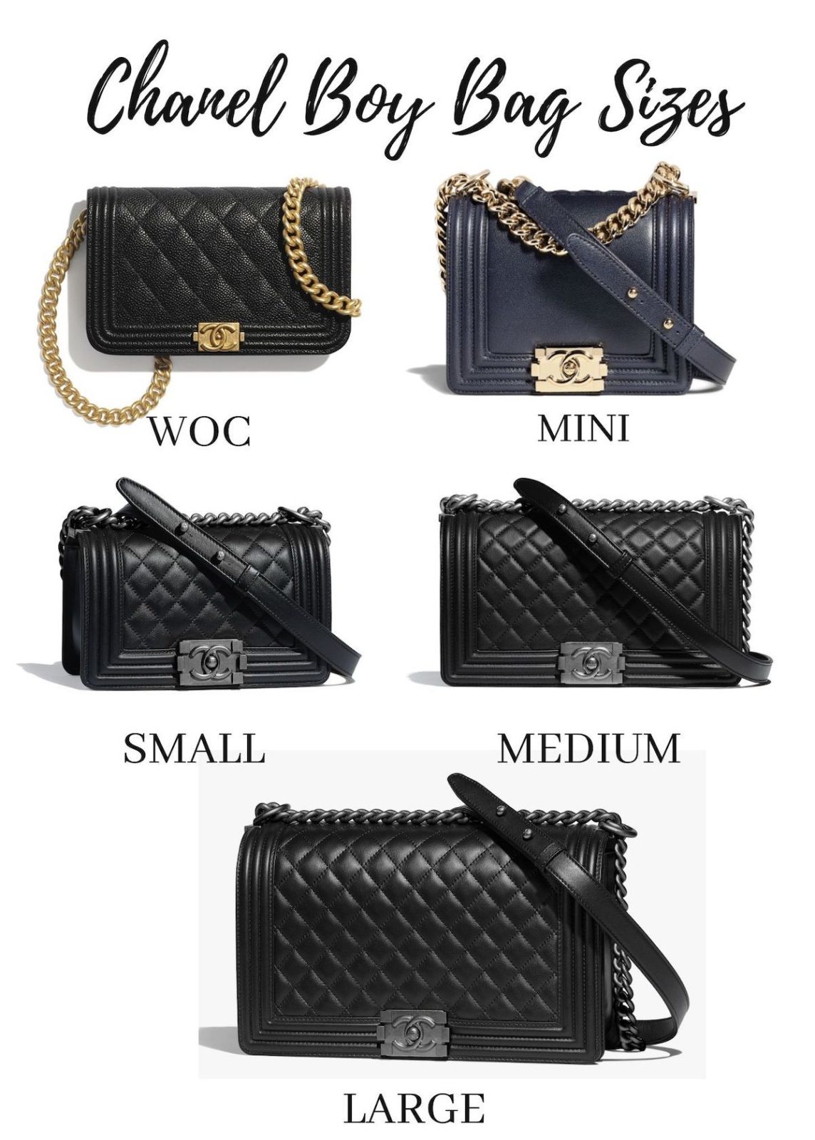 Chanel Boy Bag: Your Guide to Sizes, Styles, Prices