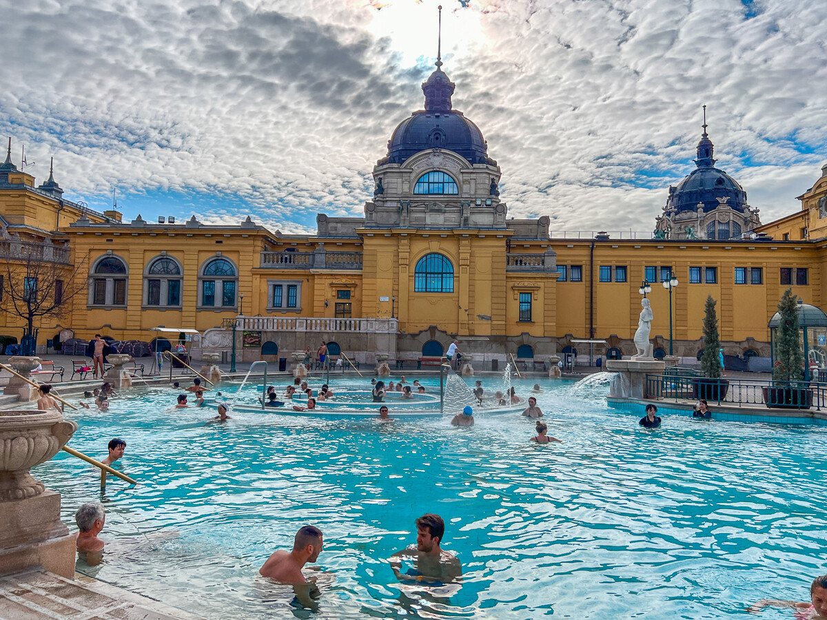 Széchenyi Thermal Bath Budapest Hungary