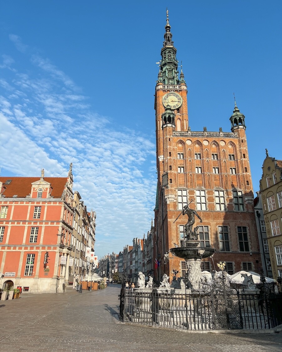 Długi Targ (Long Market) Gdansk, Poland