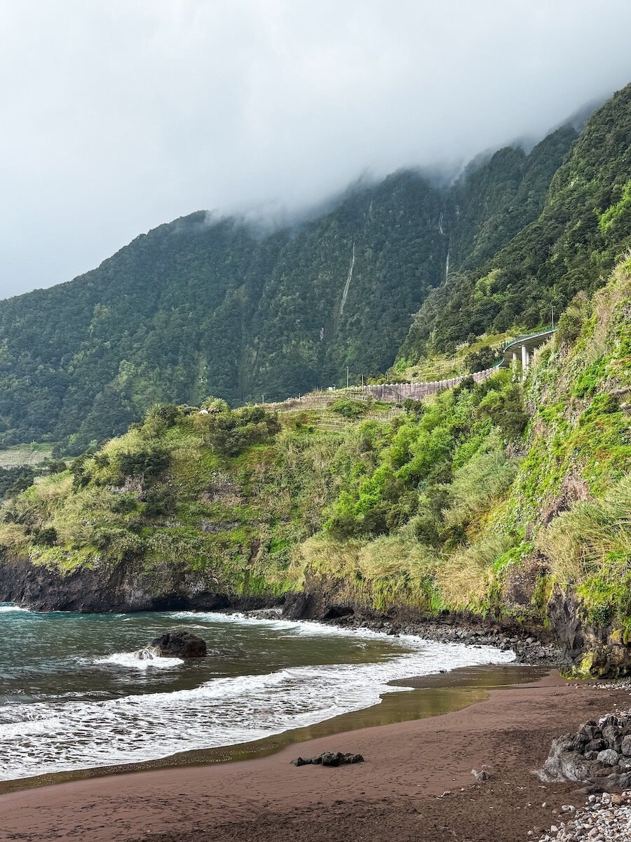 Seixal Black Sand Beach Madeira