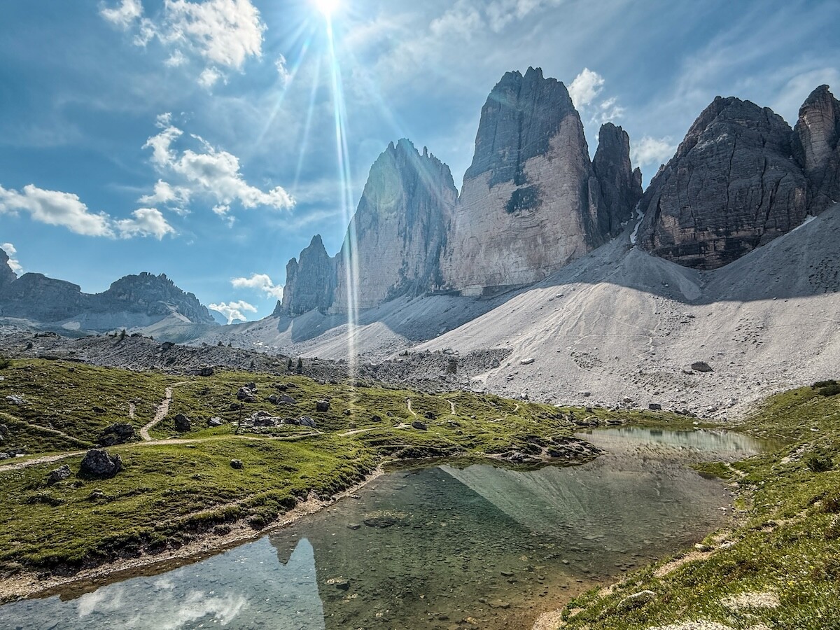 Tre Cime Dolomites Mountains Italy